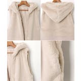 フーディ ファー ベスト | andme | 詳細画像15 