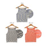メランジニット アメスリ タンク | andme | 詳細画像2 