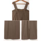 ツイル スクエアネック ワンピース | andme | 詳細画像9