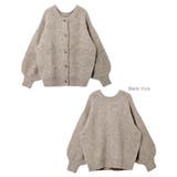 前後2way ニット カーディガン | andme | 詳細画像18