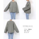 無地 ボーダー ジップ | andme | 詳細画像18 