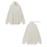 ワッフル タートルネック トップス | andme | 詳細画像16