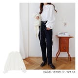 ボリューム袖 ハイネック ブラウス | andme | 詳細画像8 