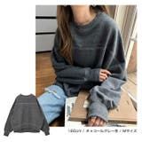配色ステッチ 裏起毛 スウェット | andme | 詳細画像11