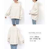 配色ステッチ 裏起毛 スウェット | andme | 詳細画像18