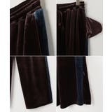 トラック ベロア パンツ | andme | 詳細画像13