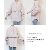 無地 ストライプ ケープ付き | andme | 詳細画像19