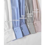 無地 ストライプ ケープ付き | andme | 詳細画像3