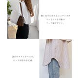 無地 ストライプ ケープ付き | andme | 詳細画像5