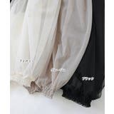 チュール ギャザー シアー | andme | 詳細画像3 