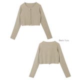 ダブルジップ リブ ニット | andme | 詳細画像18