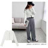 ダブルジップ リブ ニット | andme | 詳細画像7