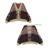 モヘアライク チェック ジャガード | andme | 詳細画像19 