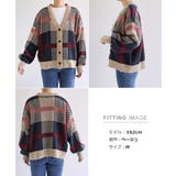 モヘアライク チェック ジャガード | andme | 詳細画像20 