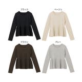 ペプラム ラメ ニット | andme | 詳細画像2