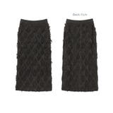 カットフリンジ ニット タイト | andme | 詳細画像16