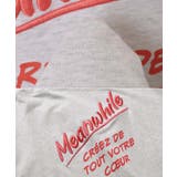 プリント ロゴ 刺繍入り | andme | 詳細画像17 