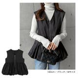 Vネック ペプラム バルーン | andme | 詳細画像11