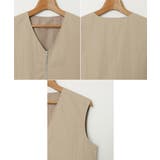 Vネック ペプラム バルーン | andme | 詳細画像14