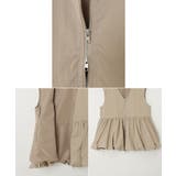 Vネック ペプラム バルーン | andme | 詳細画像15