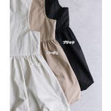 Vネック ペプラム バルーン | andme | 詳細画像3