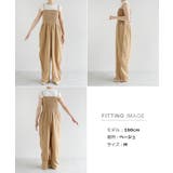シャーリング ベアトップ キャミ | andme | 詳細画像18