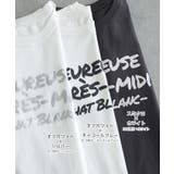 メッセージ ロゴ プリント | andme | 詳細画像3 