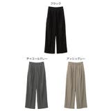 2タック セミワイド ロング | andme | 詳細画像2