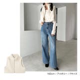 ショート丈 ジップ ファー | andme | 詳細画像7 