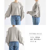 袖スリット リボン 長袖 | andme | 詳細画像20 