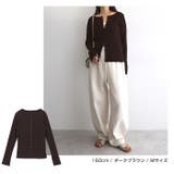 セルフカットリブ スナップボタン 長袖 | andme | 詳細画像12 