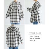 フーディ チェック シャツ | andme | 詳細画像18