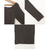 デザイン ネック リブ | andme | 詳細画像15 