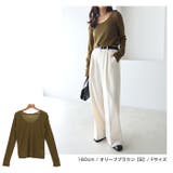 【選べるネックデザイン】 長袖 シアー | andme | 詳細画像11