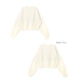 裏起毛 ショート丈 スウェット | andme | 詳細画像19 