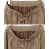 フェイクスエード イージー ワイド | andme | 詳細画像15 