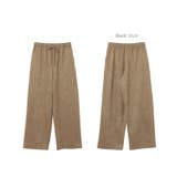 フェイクスエード イージー ワイド | andme | 詳細画像18 