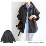 フェイクスエード カバーオール ジャケット | andme | 詳細画像12 