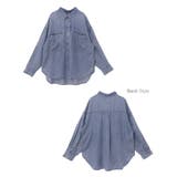 テンセル デニム シャツ | andme | 詳細画像17 