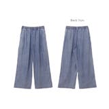 テンセル デニム イージー | andme | 詳細画像15 