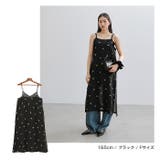 小花柄 シアー キャミソール | andme | 詳細画像11 