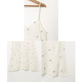 小花柄 シアー キャミソール | andme | 詳細画像13 