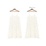 小花柄 シアー キャミソール | andme | 詳細画像15 