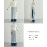 小花柄 シアー キャミソール | andme | 詳細画像16 