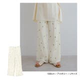 小花柄 シアー ワイド | andme | 詳細画像5 