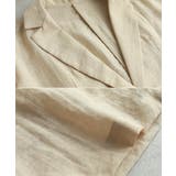 リネンブレンド テーラード シアー | andme | 詳細画像17 