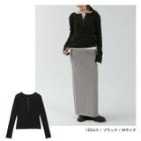 シアー ヘンリーネック スラブリブ | andme | 詳細画像12 