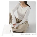 シアー ヘンリーネック スラブリブ | andme | 詳細画像7 