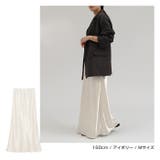 サテン ロング スカート | andme | 詳細画像6 