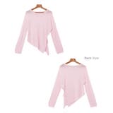 シアー アシンメトリー 長袖 | andme | 詳細画像18 